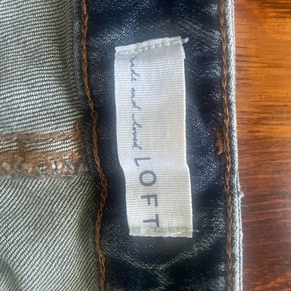 Loft, high rise, curvy straight crop, size 12 - Picture 4 of 4